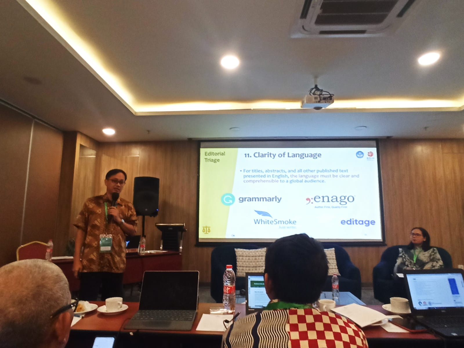 Journal workshop towards